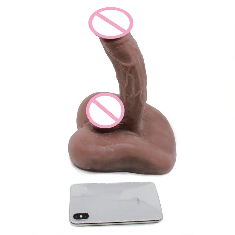 Realistic Silicone Male Torso Long Penis Half Body Artificial Big Dildo Sex Doll Women Masturbation Adult Dick Lovetoy Gay Ass