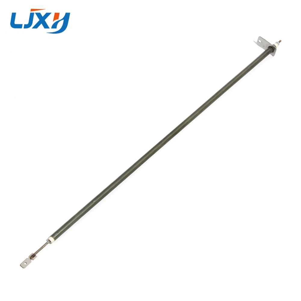 LJXH 2 PCS 110V 260/265/280/300/305mm Heating Element for Electric Oven Electric Heat Tube with Square Metal Sheet by Annealing