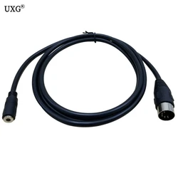 DIN to 3.5mm Cable 50CM 5 Pin DIN Plug Male to 3.5MM Female SmartPhone AUX Headphone Stereo Jack Adapter Input Cable 0.5m 1.5m