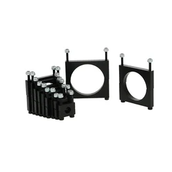 10PCS Ultralight 8/10/12/14/16/18/20/22/25/30/35/40MM Carbon Fiber Pipe Tube Clamp Motor Mount Fixture Clip fr RC FPV Quadcopter