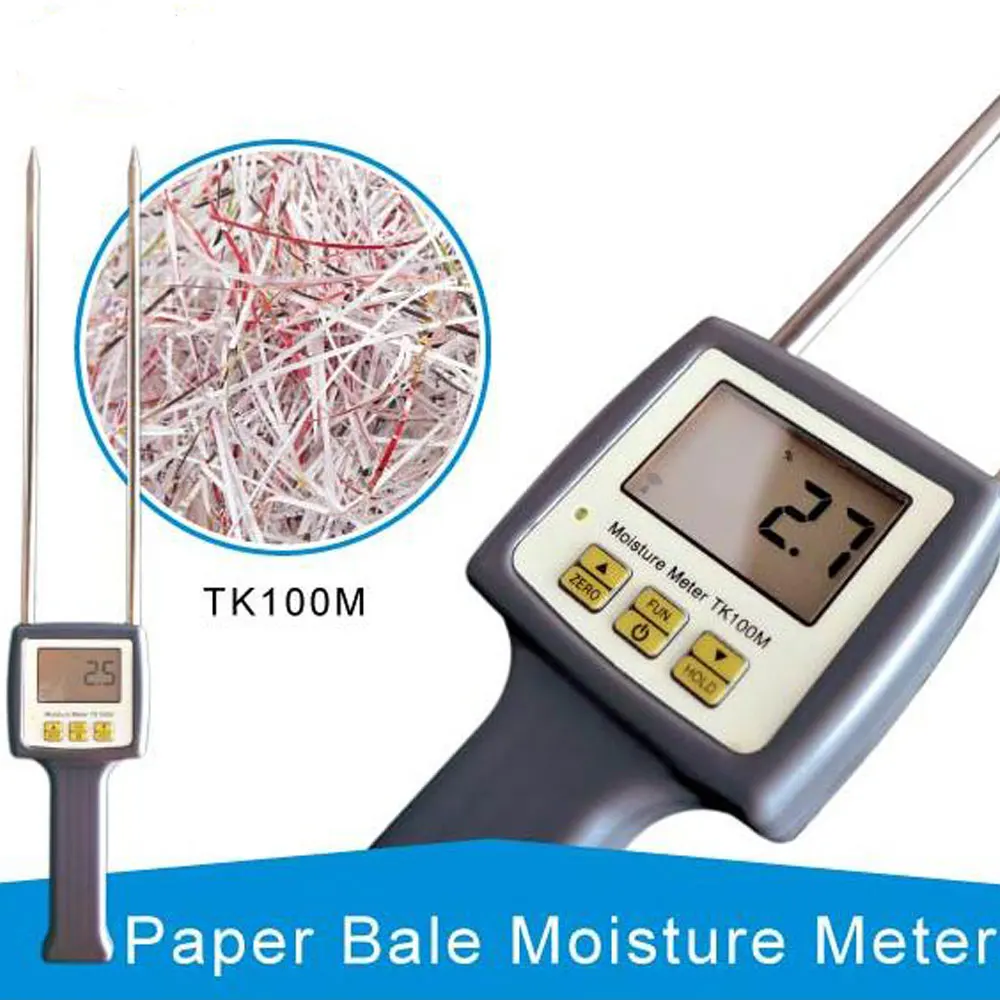 

Waste Paper moisture meter TK100M used for measuring moisture content of paper materials(such as paper parcel,paper dust)