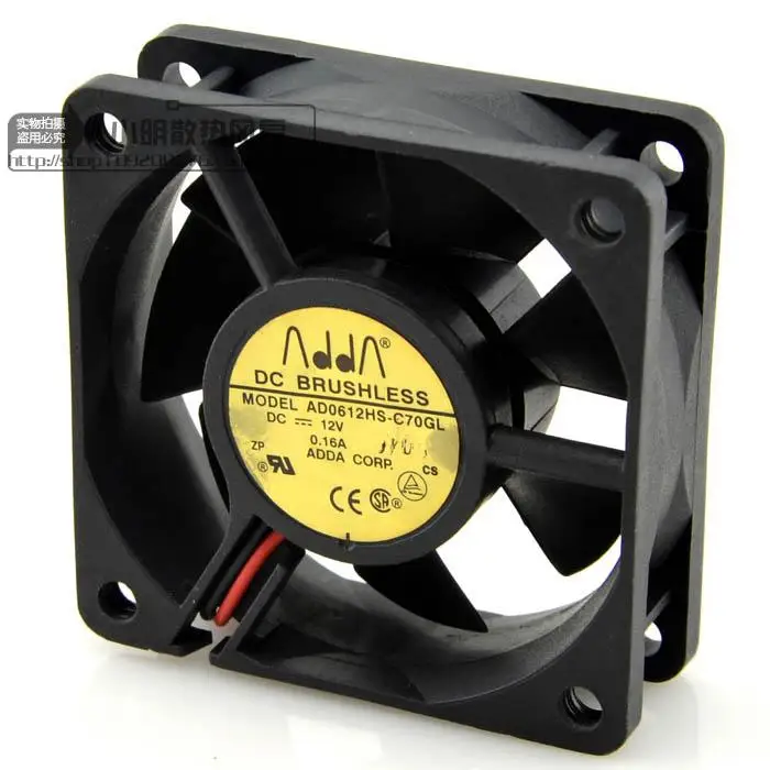 

Chassis Fan 6020 12V 0.16a AD0612HS-C70GL Adda Oil Fan