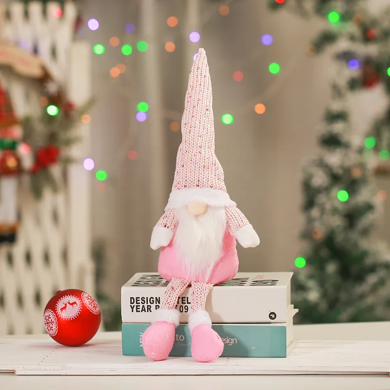 Nordic HOT!Gnome Christmas Faceless Doll Merry Christmas Decorations For Home Cristmas Ornament Xmas Navidad Natal New Year 2022