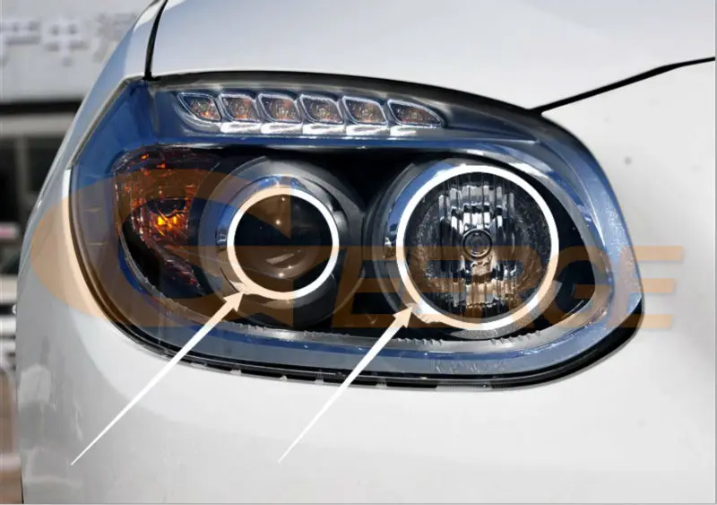For Brilliance V5 2011 2012 2013 2014 2015 2016 RF Remote Bluetooth APP Multi-Color Ultra Bright RGB LED Angel Eyes Halo Rings