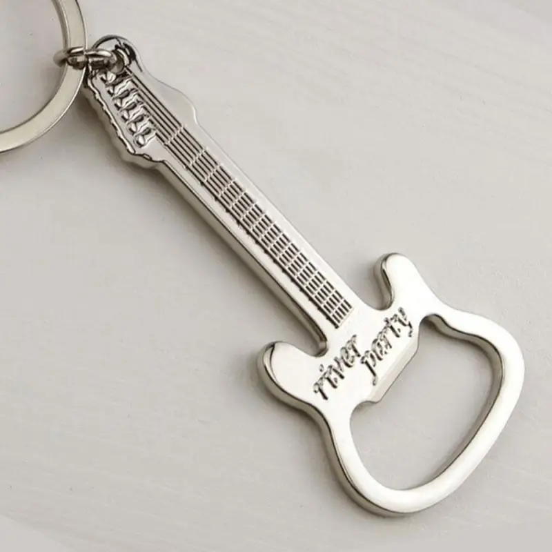 Metal Beer Keychain Bottle Opener Portable Can Opener Key Chain Ring Mini Pocket Aluminum Can Opener Kitchen Accessories