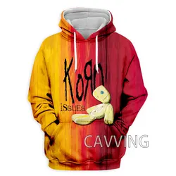 New Fashion Women/Men's  3D Print  Korn Band  Hoodies Hooded Sweatshirts Harajuku Hoodie Sweatshirts Tops Clothing