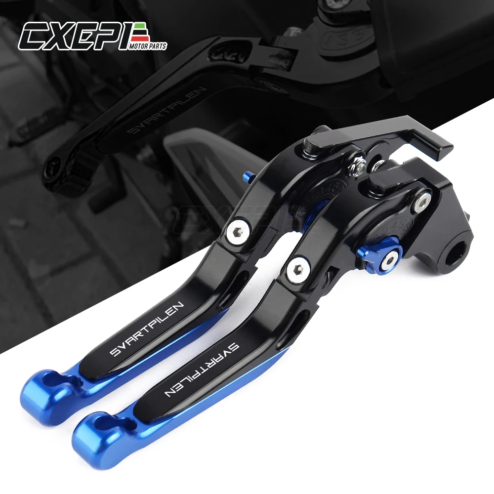 Motorcycle Accessories Folding Brake Clutch Levers For Husqvarna SVARTPILEN 401 SVARTPILEN 250 2018-2022 CNC Handle Brake Clutch