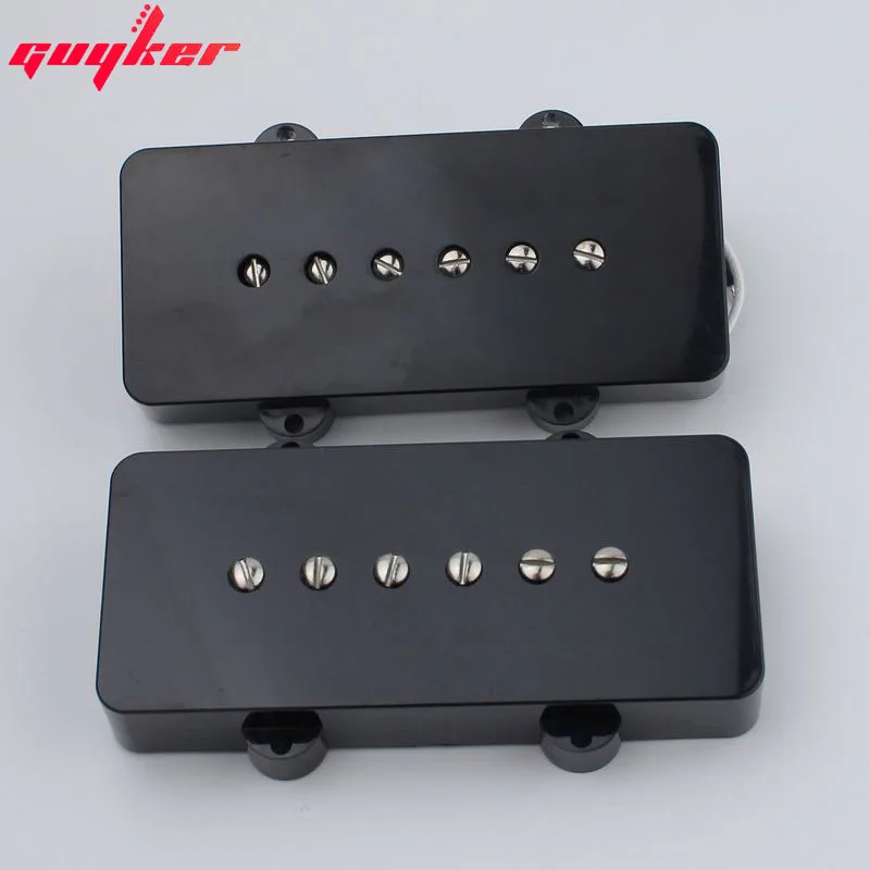 1 Set Alnico Black Guitar Pickup for Jazz Guitar