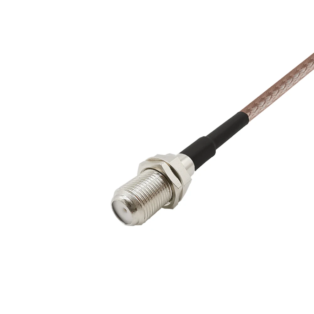 F Type Male to F Female Connector RG316 Cable F Type TV Cable 50ohm For DVB-T2 ATSC Digital TV HDTV Antenna Satellite