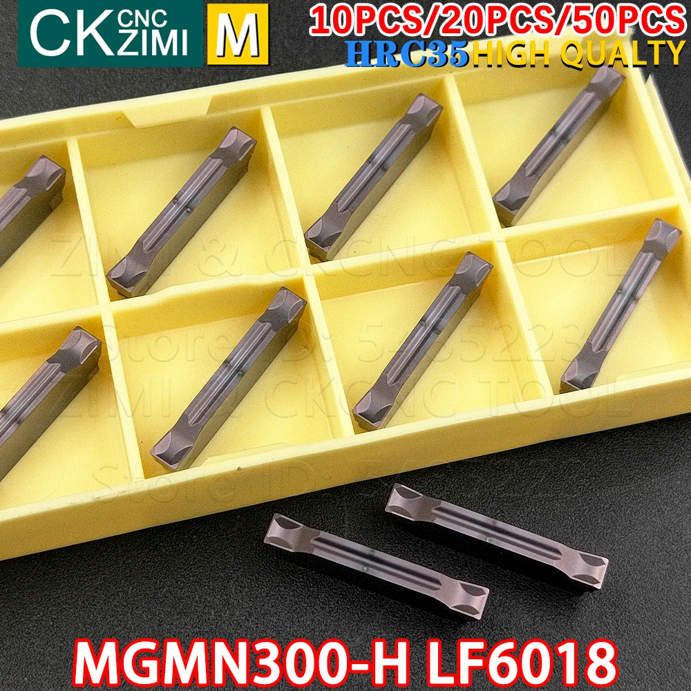 MGMN300-H LF6018 MGMN 300 H LF6018 Carbide Inserts Cutting grooving Insert tool CNC Metal lathe Turning Tool For Stainless Steel