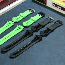 Watch accessories men's rubber strap for Suunto Observer X6HRM outdoor sports waterproof silicone strap women watch band