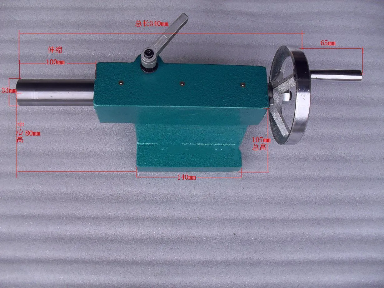 

Precision instrument tailstock/flat tailstock 80mm center height winch instrument, maintenance tool