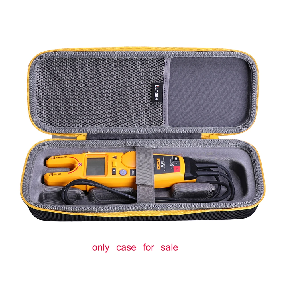 LTGEM Hard Case for Fluke T5-600/T5-1000//T6-1000/T6-600 Electrical Voltage - Protective Carrying Storage Bag