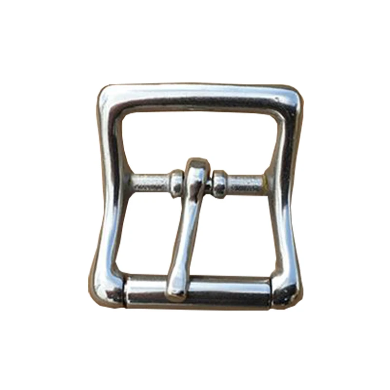 10pcs Stainless Steel Buckle Leather Bag Metal Pin Buckle Center Bar Lock Garment Accessory 25mm 20mm