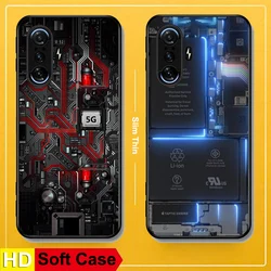 For Redmi K40 Gaming Edition Case, Soft TPU Silicon Cases, For Xiaomi Redmi K40 Pro Plus Game Back Cover Case, Shockproof Shell