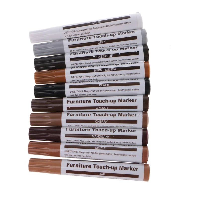 Furniture Markers Touch Up 21Pcs Marker Wax Stick with Sharpener Funiture Repair Wholesalse