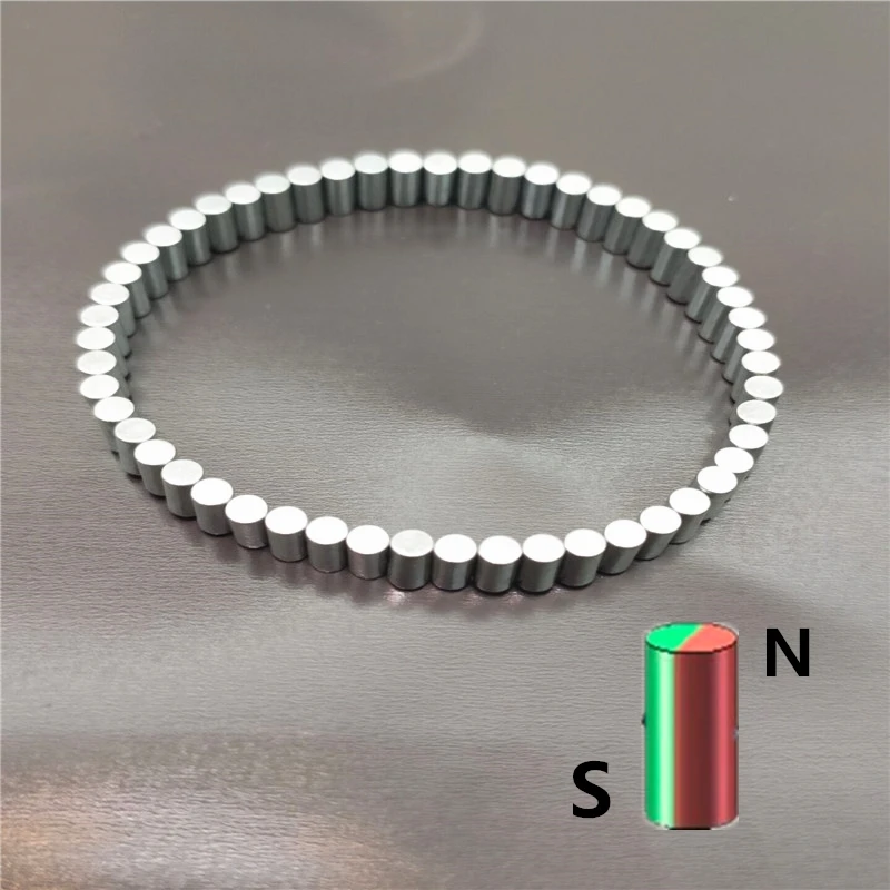 

250PCS D3mm*6mm powerful neodymium ndfeb rare earth permanent magnet radial magnetization DIY bracelet