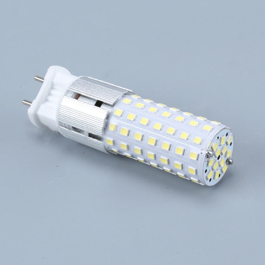 หลอดไฟหลอดไฟข้าวโพด LED G12 1500LM 15W, 96LEDs, สีวอร์มไวท์/สีขาวนวล/สีขาวธรรมชาติ, มุมลำแสง360องศาสำหรับ lampu penerangan rumah