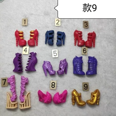 original doll of girl accessories monsters high school shoes foots  gift for 1/ 6 dongcheng