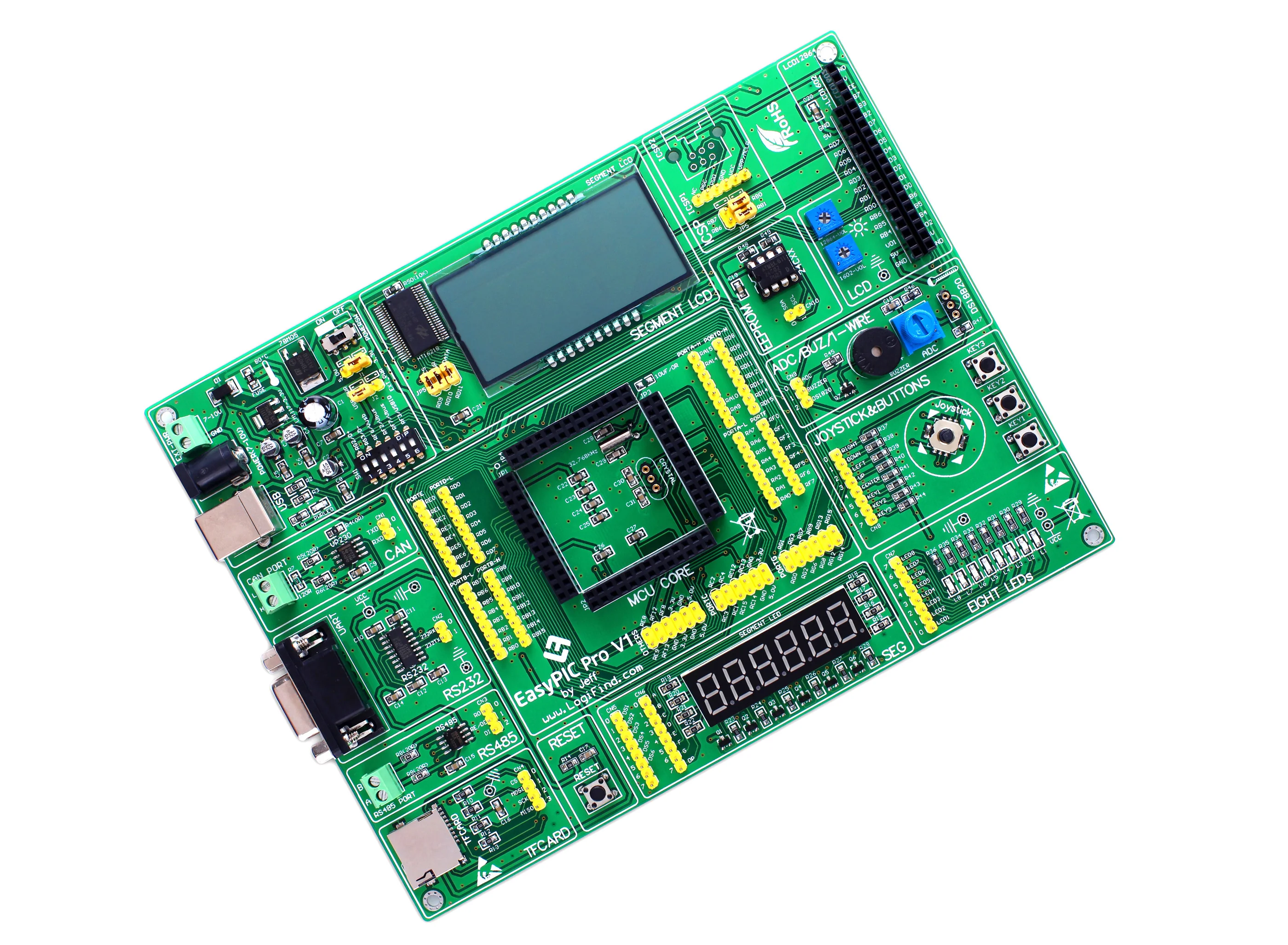 PIC Development Board EasyPIC Pro Motherboard Suitable ForPIC100-A PIC80-A PIC64-A Core-board