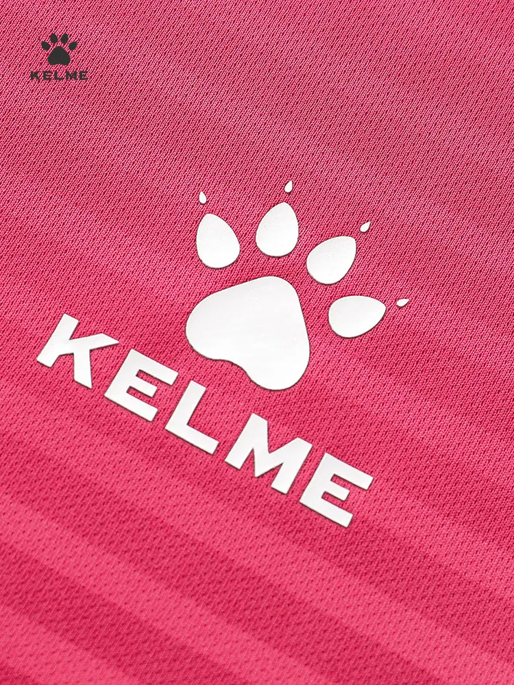 KELME Men\'s Football Uniform Custom Soccer Jerseys Winter Long Sleeve Tracksuit Sportswear Jersey Shorts Soccer Suit 8161ZB1001