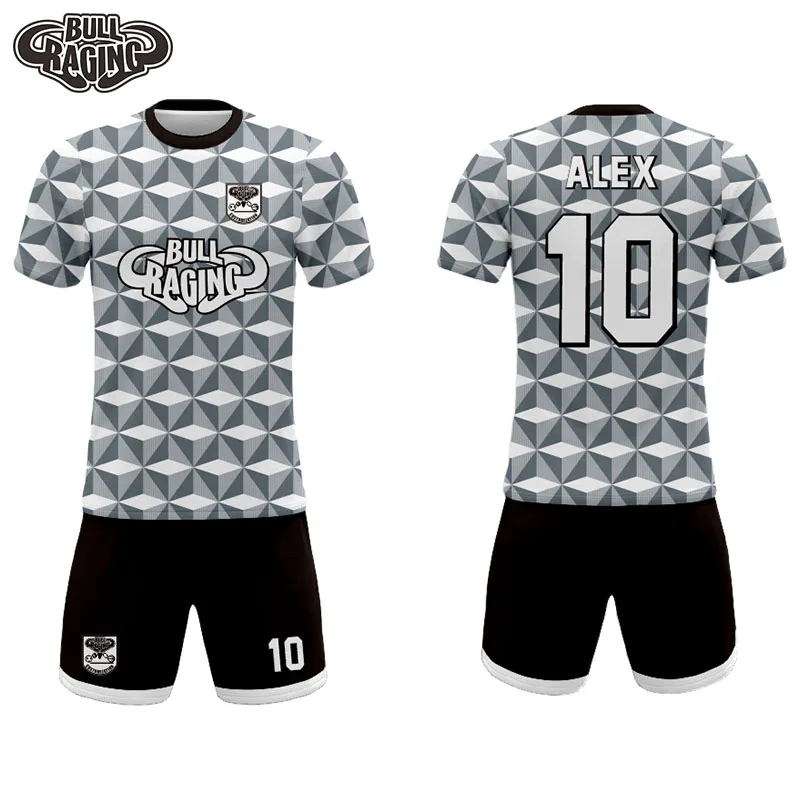 Sublimaation printing create custom football uniforms polyester soccer uniforom jerseys