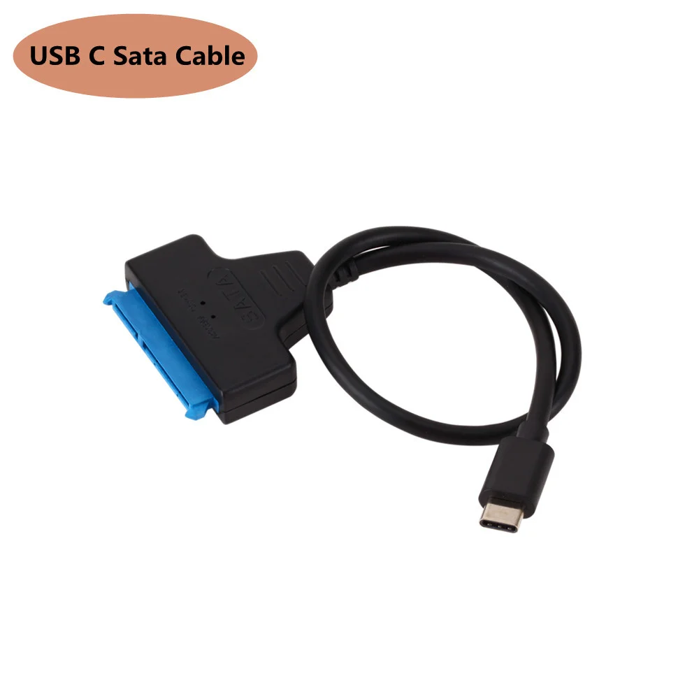 Usb sata cabo sata 3 para usb 3.0 /2.0/3.1 adaptador cabos conectores usb sata adaptador cabo suporte 2.5 polegadas ssd hdd disco rígido