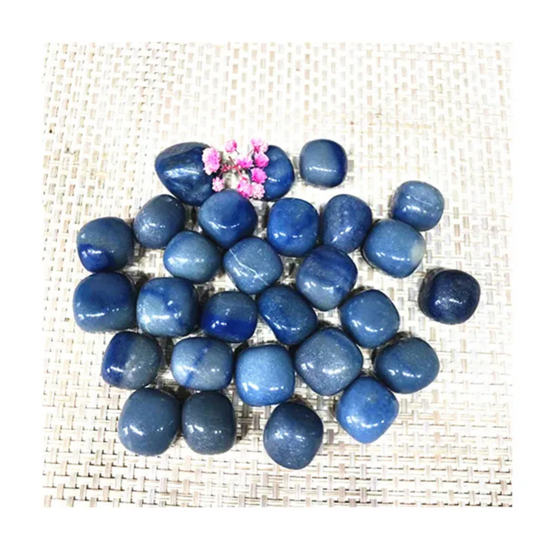 Natural Blue Aventurine Tumbled Crystals Healing Stones For Sale