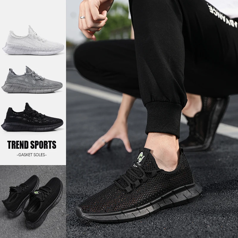 

Men's Summer Shoes Breathable Sneakers Canyoneering Outdoor Sport Casual Shoes Non-slip breathable Mesh Flats Shoes for man
