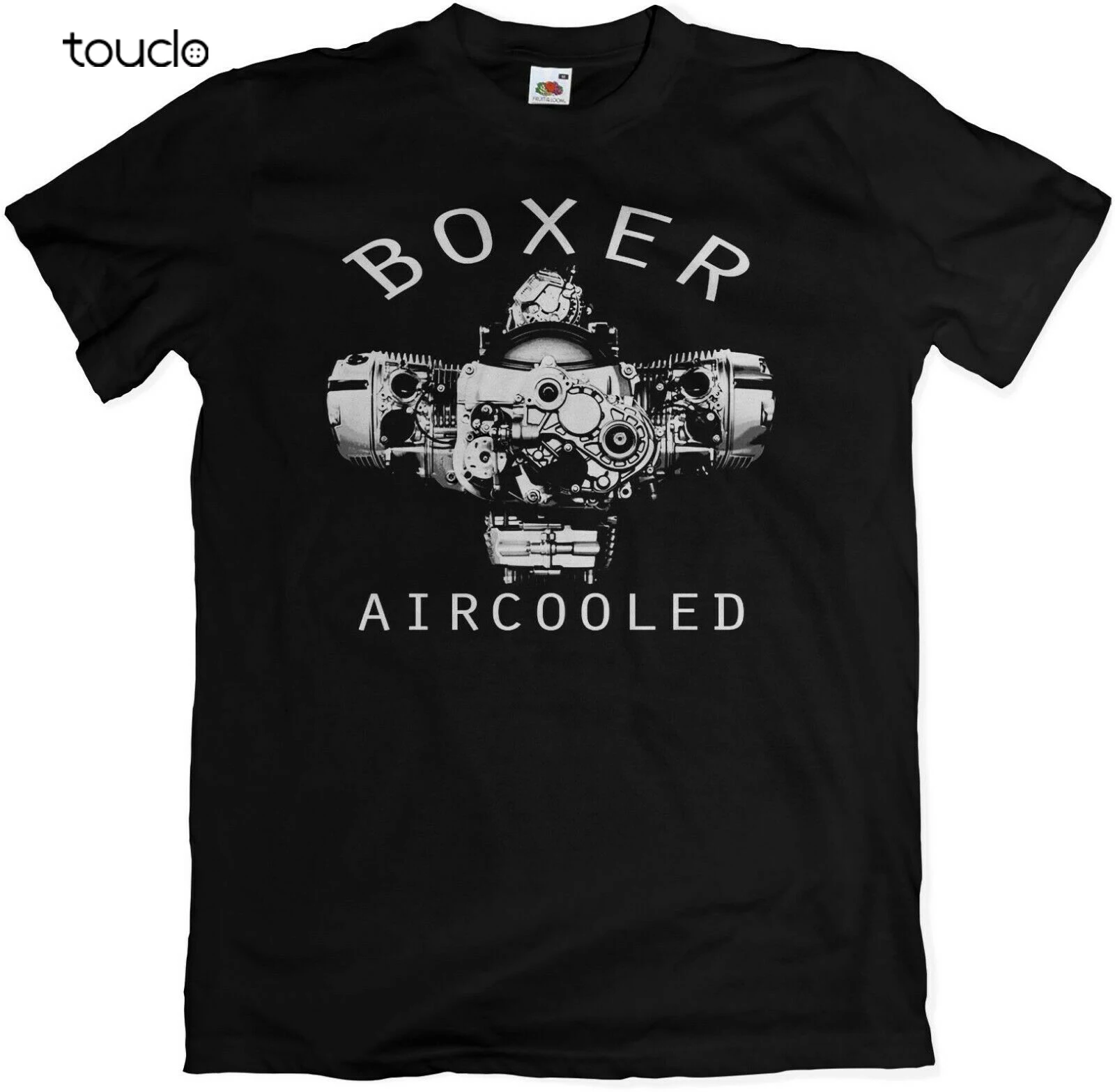 

Boxer Motorcycle Aircooled Engine T-Shirt Men 2019 Summer Round Neck Men'S Hipster Cool O Neck Tops Casual Men Tees