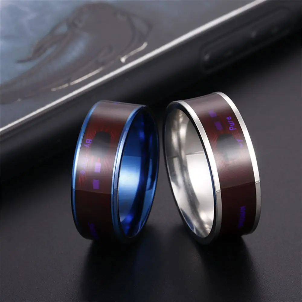 Fashion Waterproof Multifunctional Technology Wearable Connect Intelligent Smart NFC Finger Ring