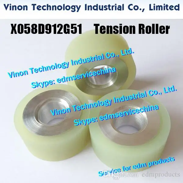 M425 Tension Roller Upper Ø50xØ19x22tmm X058D912G51, X088D350G52, DAM30A,DAM3000 for DWC-FA,RA,QA. X058-D912-G51, X088-D350-G52