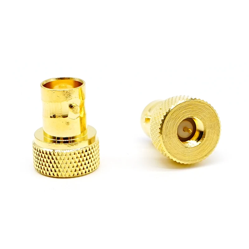 BNC Female To SMA Male Connector Antenna Adapter for Vertex Icom Kenwood Golden