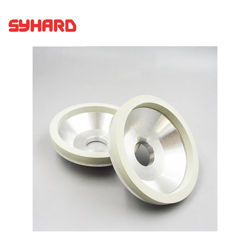 Ceramic Diamond Grinding wheel Bowl Shape Diameter 125mm Abrasion Wheel  Particle Size 80-6000