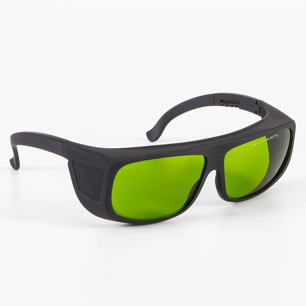 Laser Safety Goggles for  680-1100nm O.D 7+ CE  Included 755 780 808 810 980 1064nm 1080nm Lasers , Wide Frame