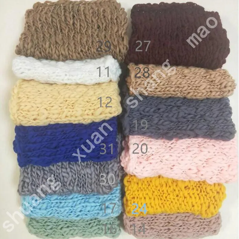 50*50cm Handcraft Acrylic Fiber Blanket Basket Stuffer Filler Newborn Baby Photography Background