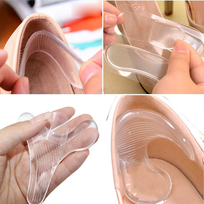 Cuscino per piedi in Silicone Anti sfregamento callo adesivo per mais protezione per i piedi cuscini riutilizzabili Pad scarpe solette adesivo punta