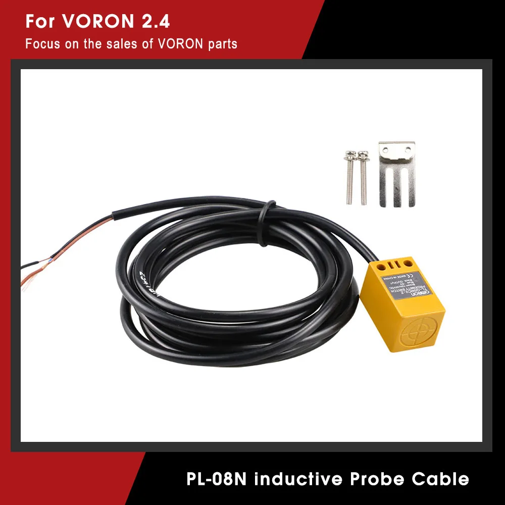 Voron2.2/2.4 3D Printer Inductive Approach Proximity Sensor PL-08N inductive Probe Solded 2.1 Meters Long Cable V2.4