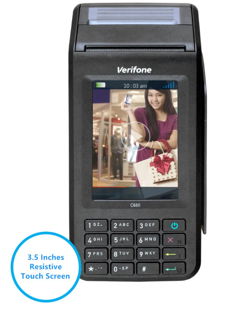 Verifone C680 GPRS for Credit Card Pos Terminals