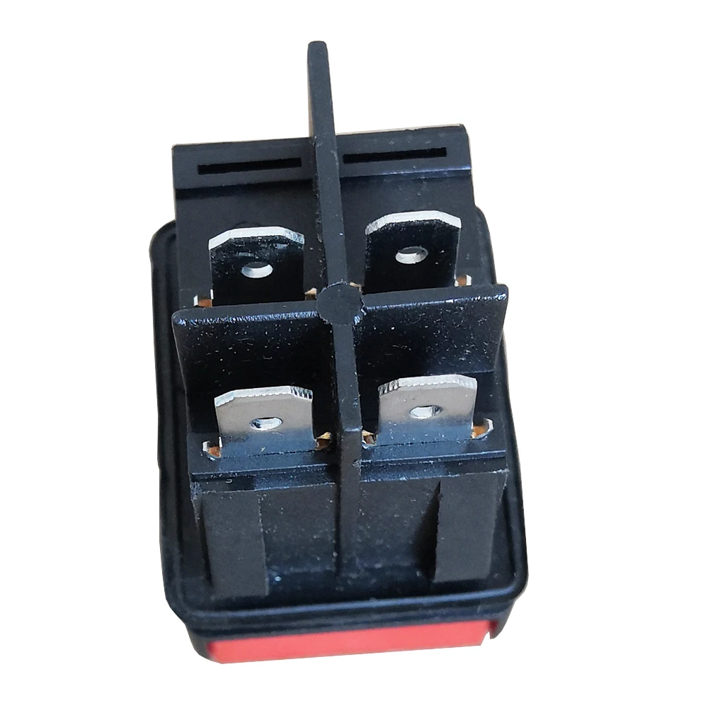 KCD2 Interruttori a pulsante elettrici On Off per rondella auto 2 posizioni 4 pin 16A 125/250V HY52, confezione da 2