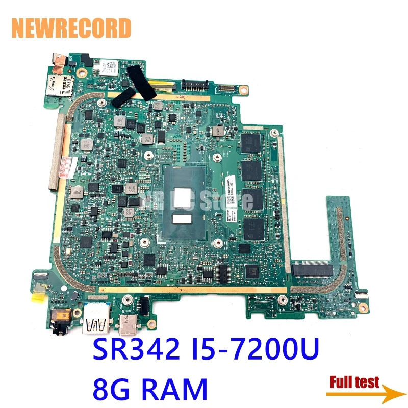 

For ACER Switch 5 SW512-52 GU2DM_MB NBLDS11003 NBLDS1100373 Laptop Motherboard 8G RAM SR342 I5-7200U Main Board