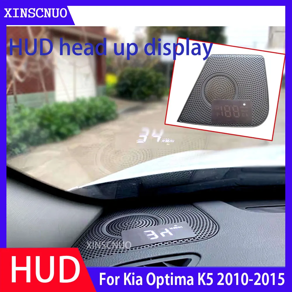 

For Kia Optima K5 2010-2017 2018 2019 OBD Car HUD Head Up Display Speedometer Projector Safe Driving Screen Airborne computer