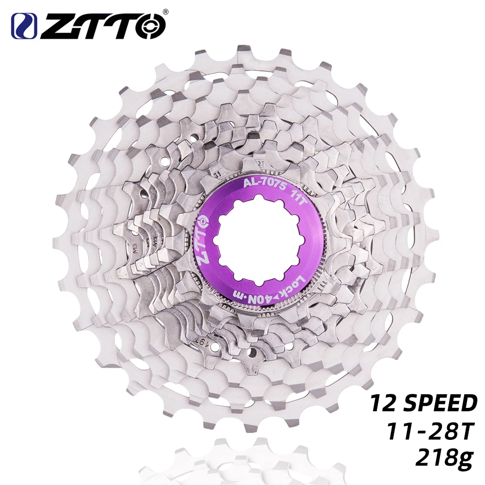 Ultralight CNC Road Bike 12 Speed 11-28T SLR2 Cassette 12s Bicycle Flywheel 12V K7 Sprocke For Shimano or Sram RED Road Cassette