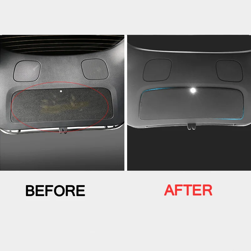 For Tesla Model Y Car Rear Trunk Leather Protective Anti-dirty Pad Hidden Shock Scratch Mat Cover Sticker Accessories