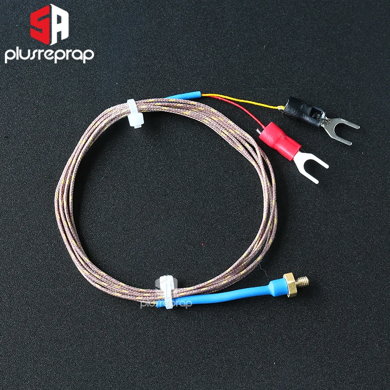 M3 M4 Stud K Type Thermocouple OMEGAGG-K-30-SLE Glass Braid Insulated Wire Fiberglass 3D Printer Parts Temperature Sensor