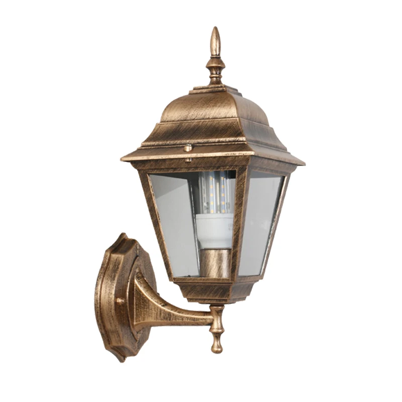 Outdoor Waterproof Wall Lamp European Style Retro Garden Villa Landscape Lamp Porch E27 Wall Lamp LED Wall Lamp