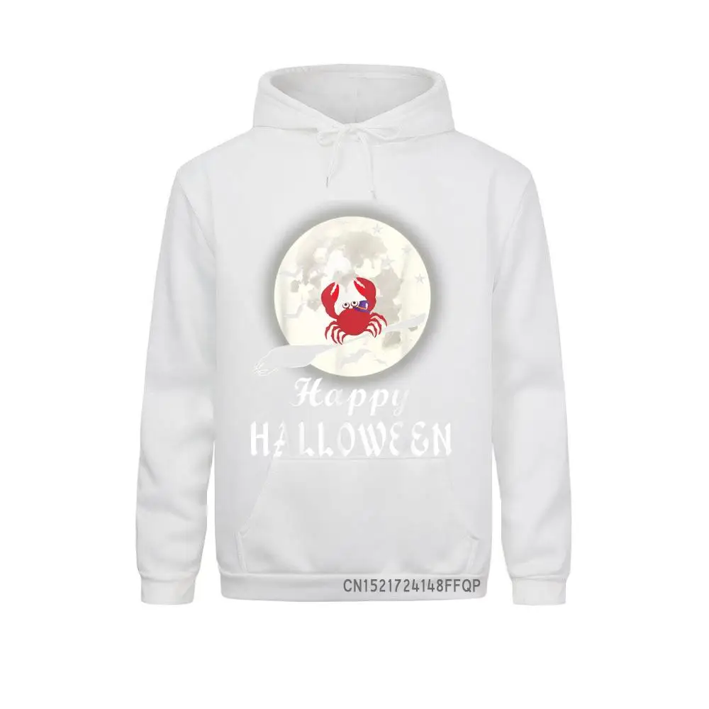 Happy Halloween Crab Lover Halloween Costume Pullover Hot Sale Men Sweatshirts Long Sleeve Hoodies Normcore Hoods