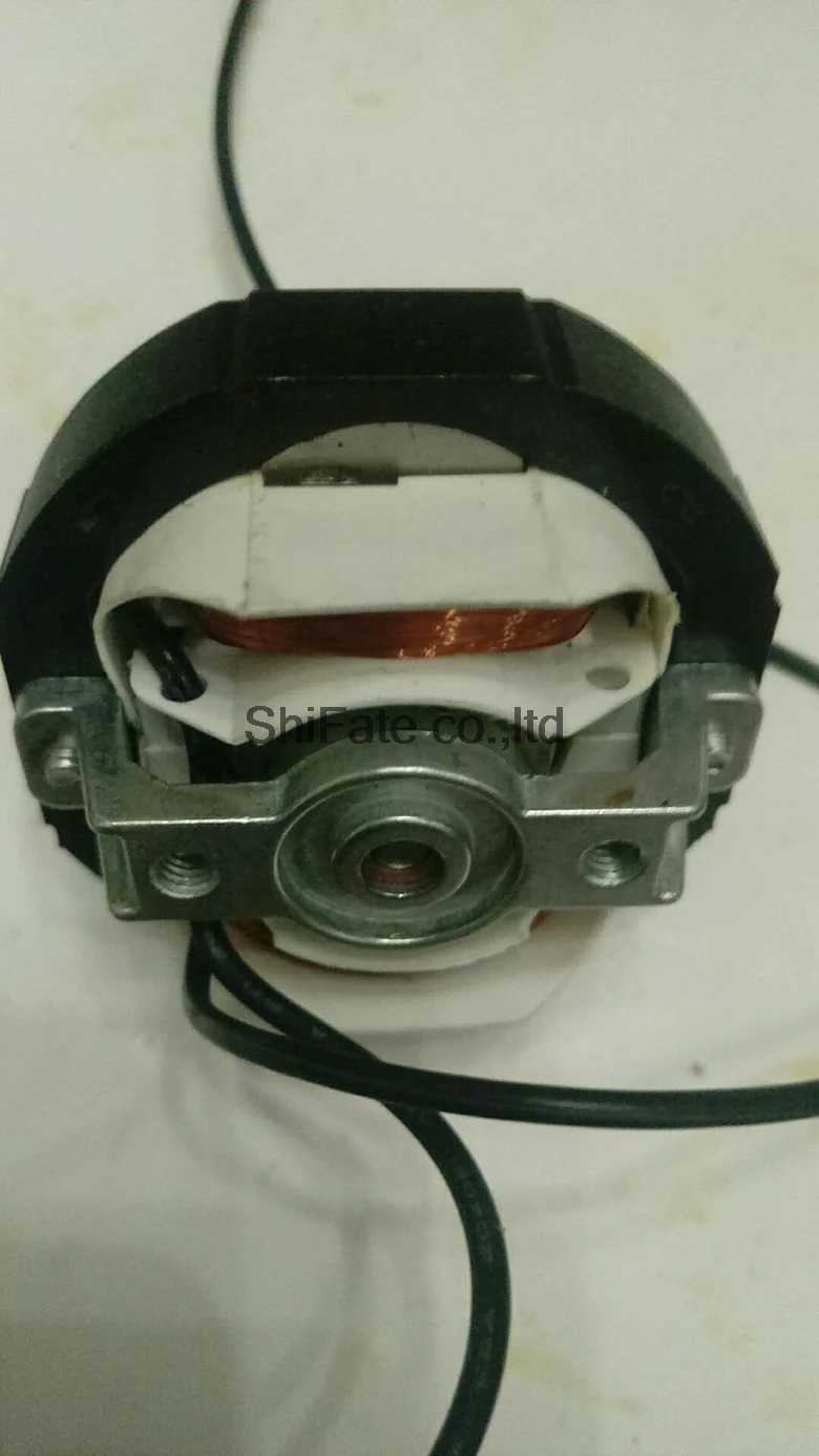 1PCS YJ58-12 CW clockwise 2 Poles 4mm Shaft Dia 2600RPM Shaded Pole Motor AC220V 12-14W around Ventilator Warm fan