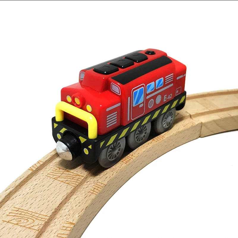 New style Kids Electric Train Toys Magnetic Slot Diecast Electronic Toy Birthday Gifts For Kids Fit track wooden track W615