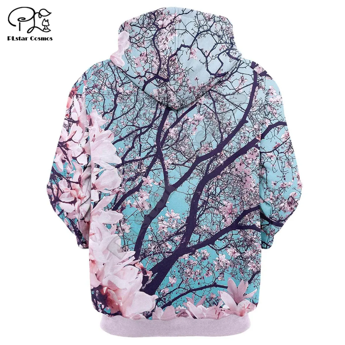 Cherry-Blossom-Hoodie hoodies 3D printed Sweatshirt Hoodie Harajuku Autumn Streetwear women for men Casual Tracksuit